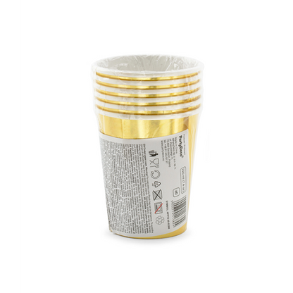 6 Pappbecher Trend - 220ml - 60th Birthday