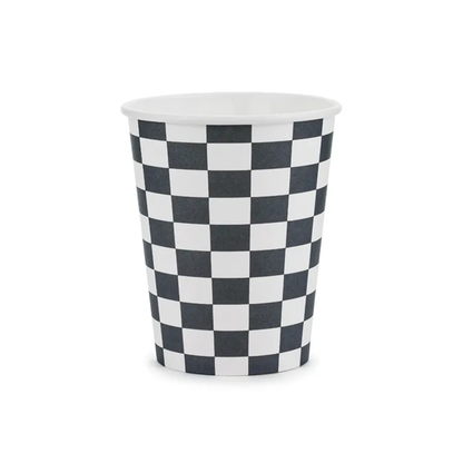 6 Pappbecher Trend - 220ml - Racing Cars