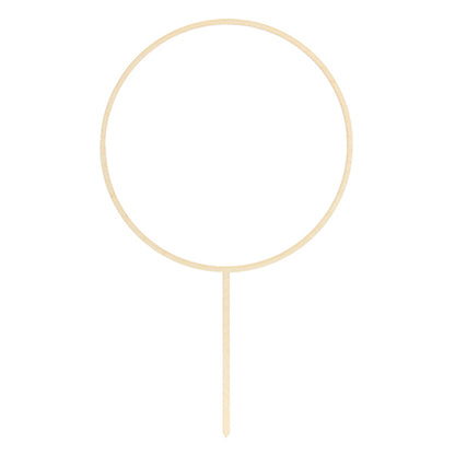 1 Cake Topper - Holz - Hoop