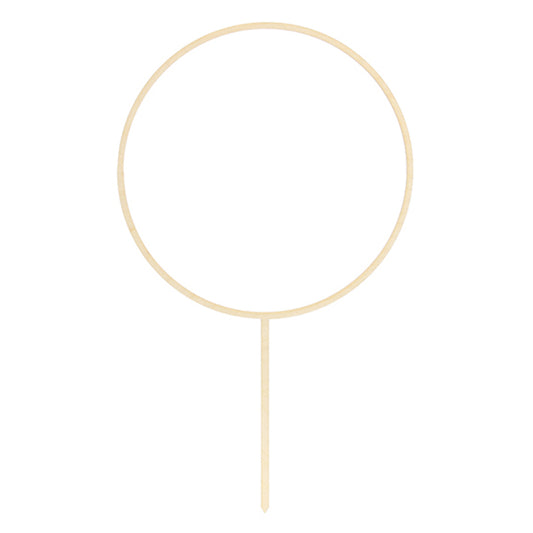 1 Cake Topper - Holz - Hoop