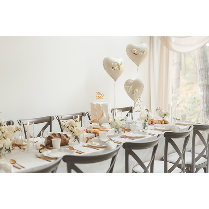 1 Acryl Cake Topper - MR & MRS - Gold