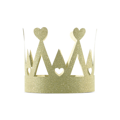 1 Partykrone - Princess - Gold