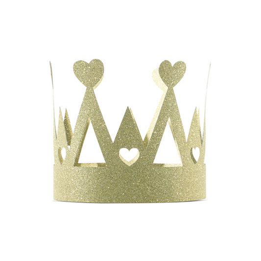 1 Partykrone - Princess - Gold