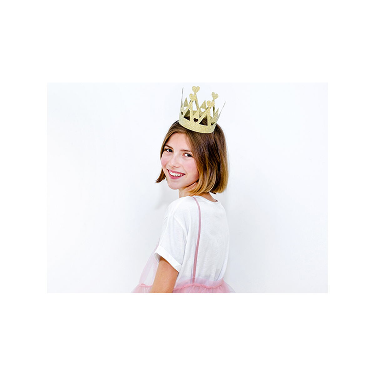 1 Partykrone - Princess - Gold