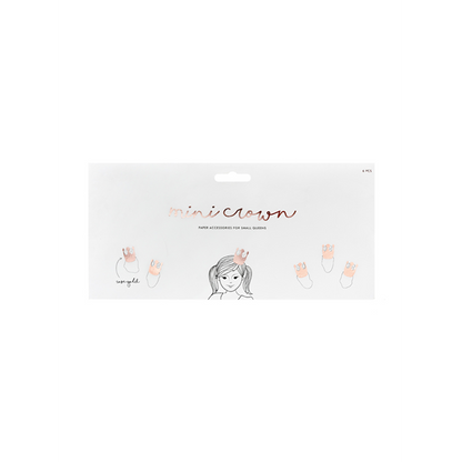 6 Partykronen - RoseGold