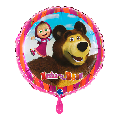 1 Balloon - Masha & Bear