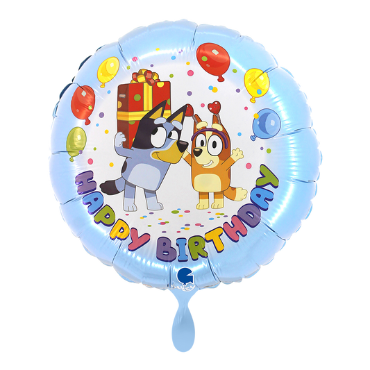 1 Balloon - Bluey - Happy Birthday