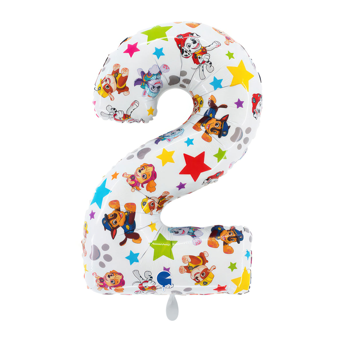 1 Balloon XL - Paw Patrol - Number Two