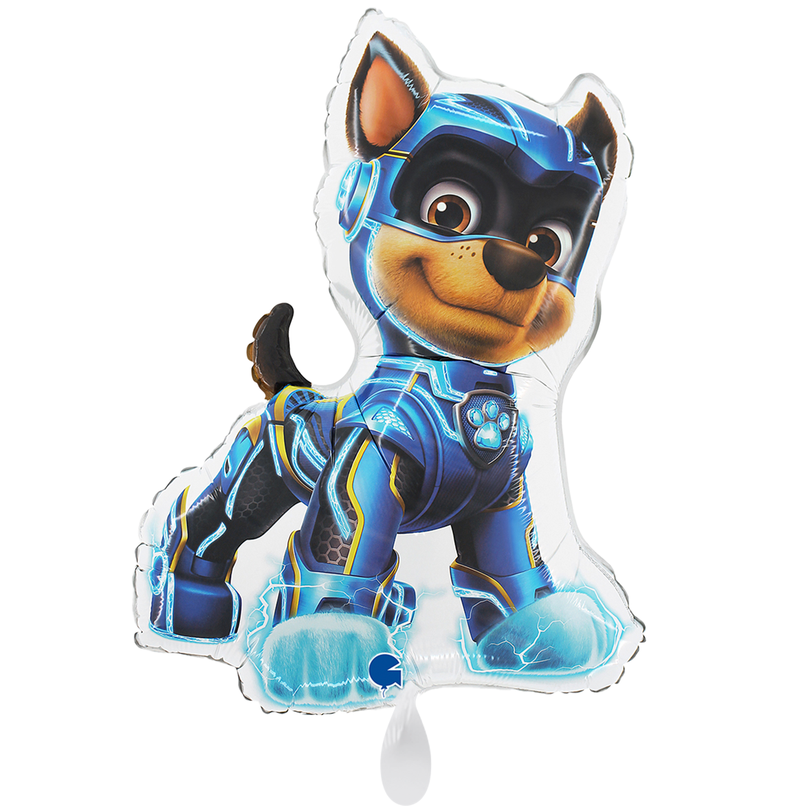 1 Balloon XXL - Paw Patrol Mighty Pups - Chase White