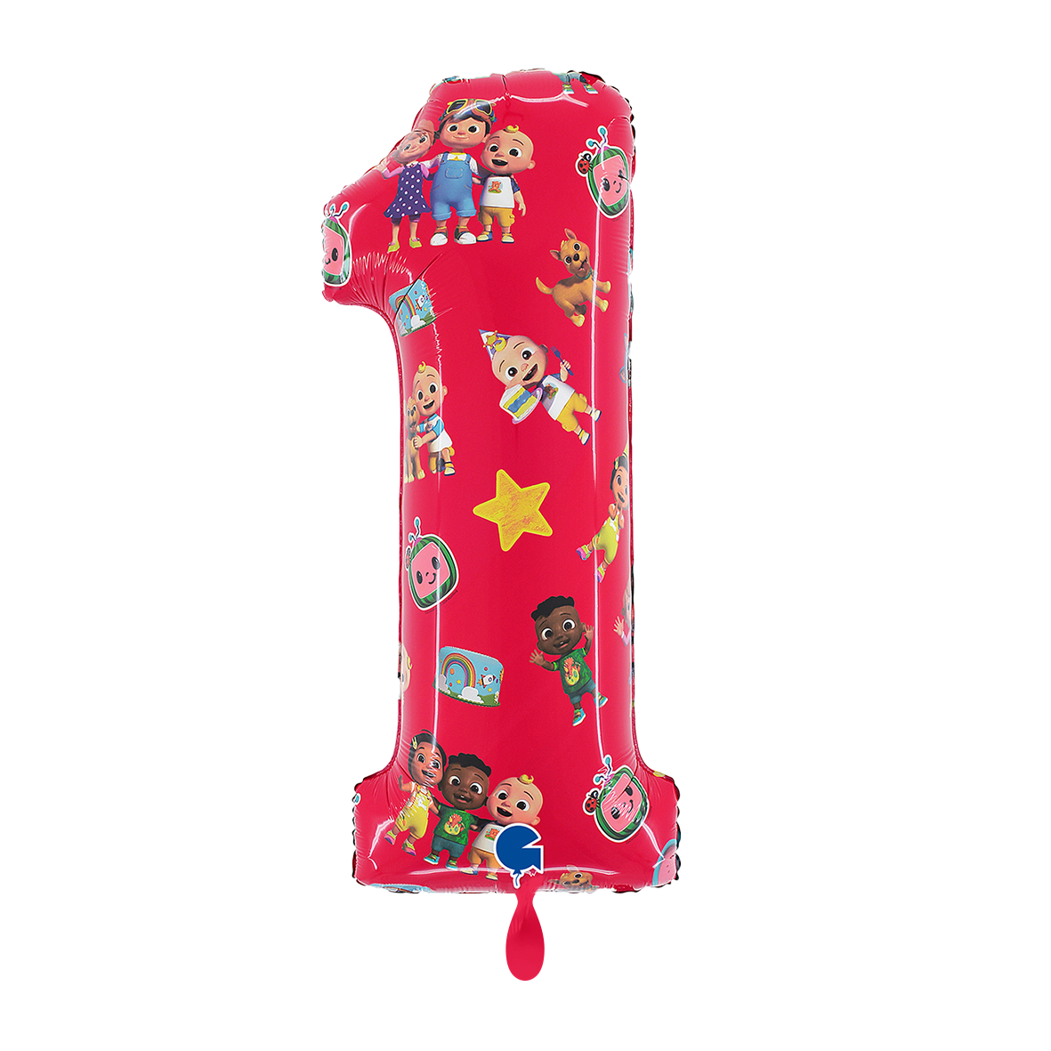 1 Balloon XL - CoComelon - Number One