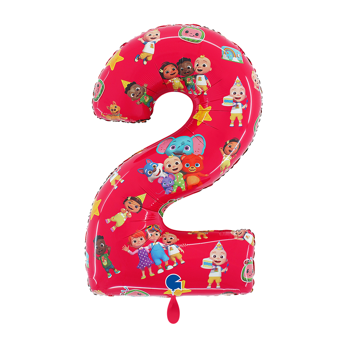 1 Balloon XL - CoComelon - Number Two