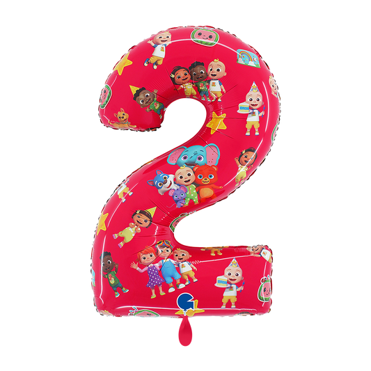 1 Balloon XL - CoComelon - Number Two