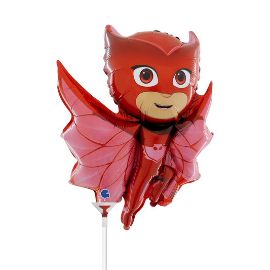 10 Miniballoons Airfilled - PJ Masks - Owlette (Unverpackt)