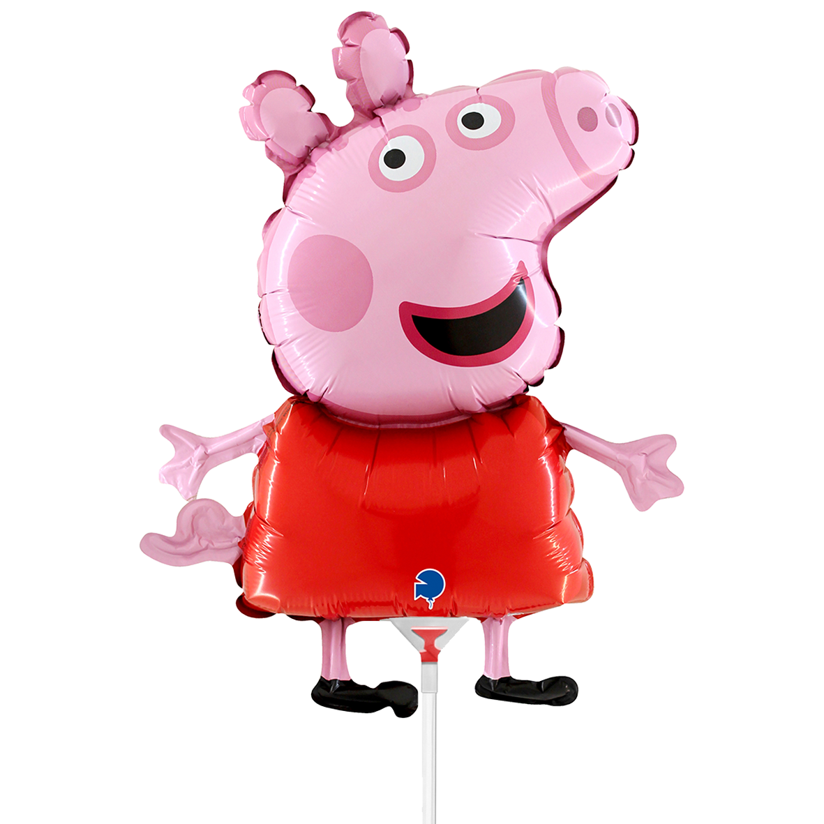 10 Miniballoons Airfilled - Peppa Pig (Unverpackt)