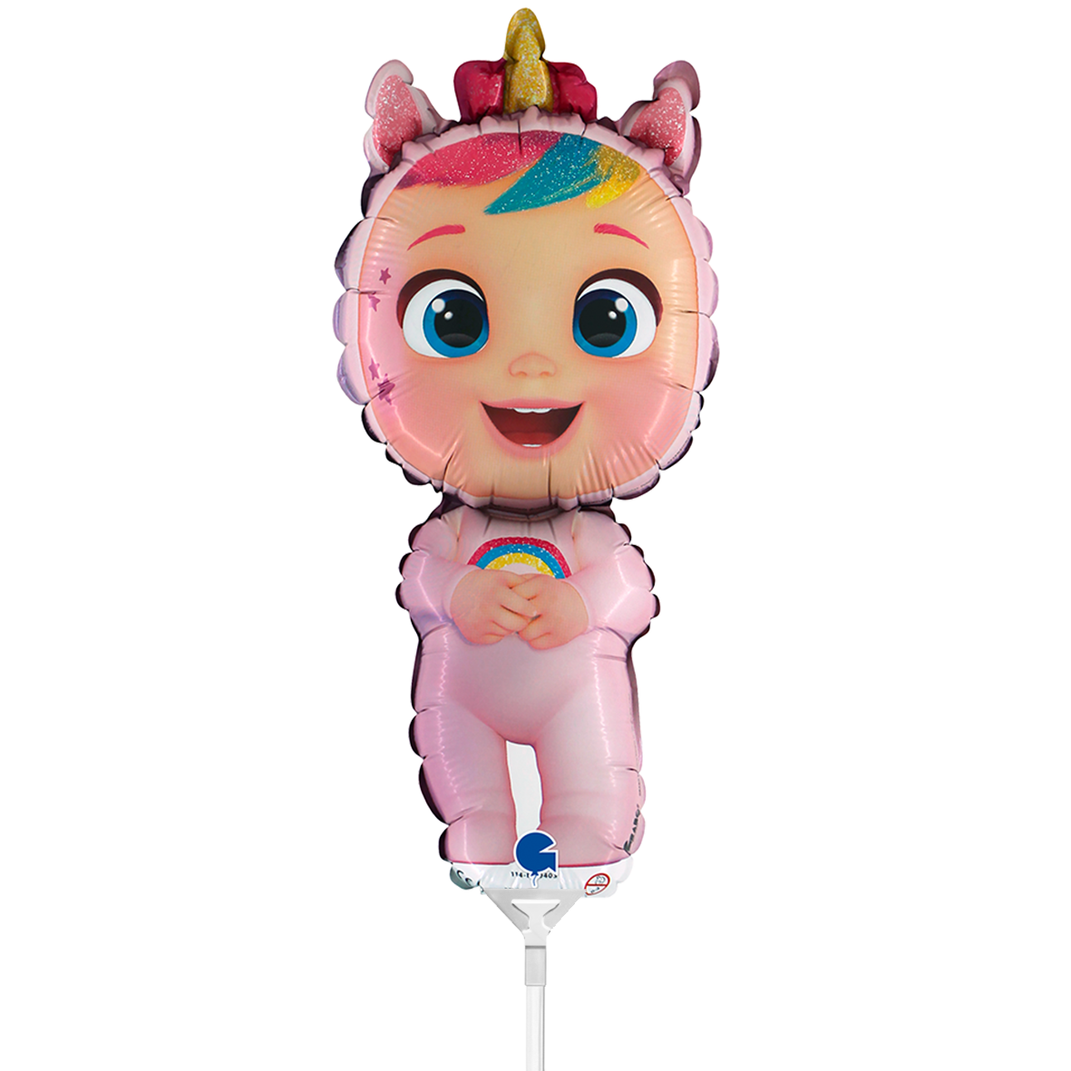 10 Miniballoons Airfilled - Cry Babies - Dreamy (Unverpackt)