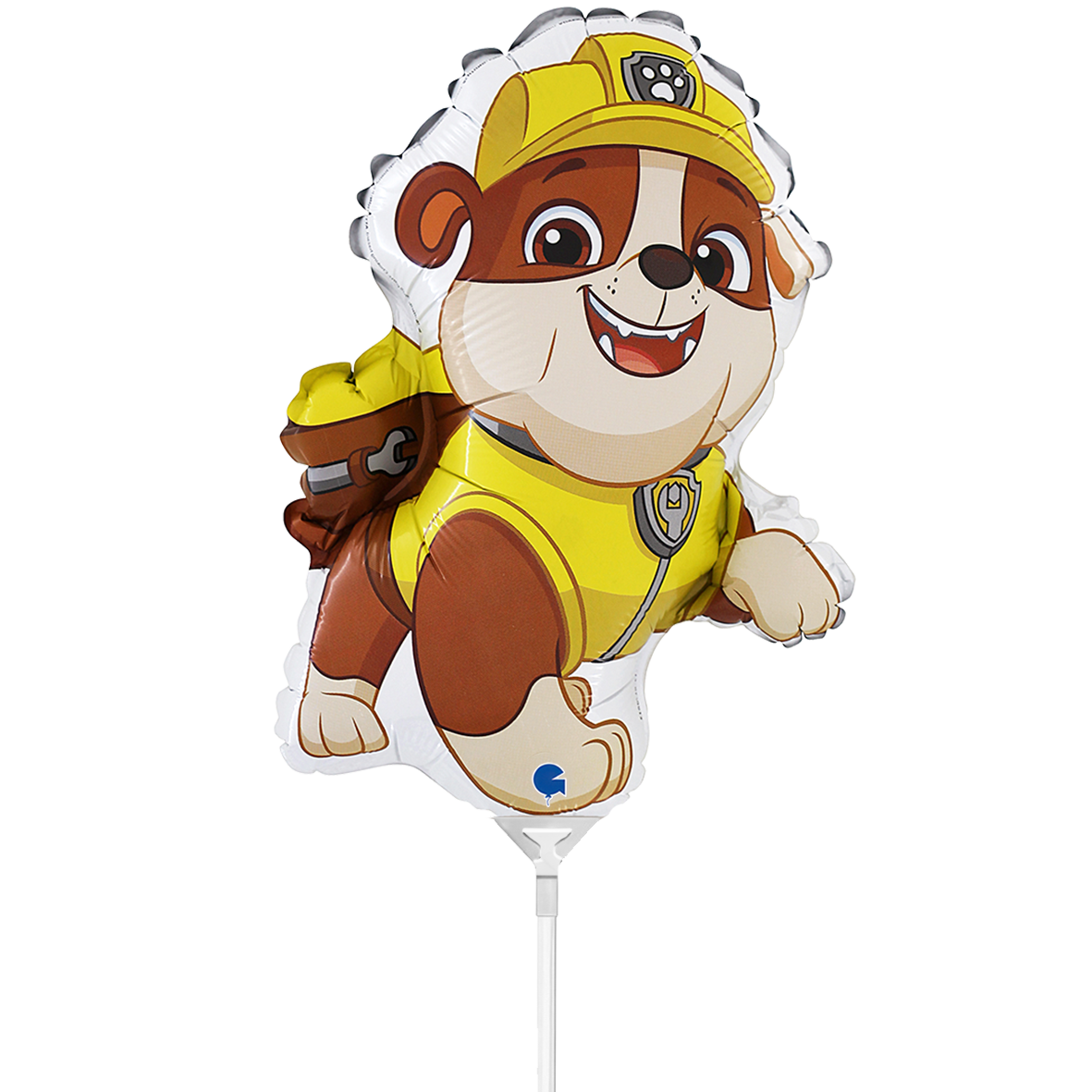 10 Miniballoons Airfilled - Paw Patrol - Rubble (Unverpackt)