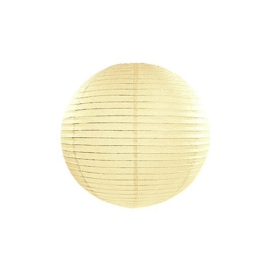 1 Lampion XS - Ø 20cm - Creme