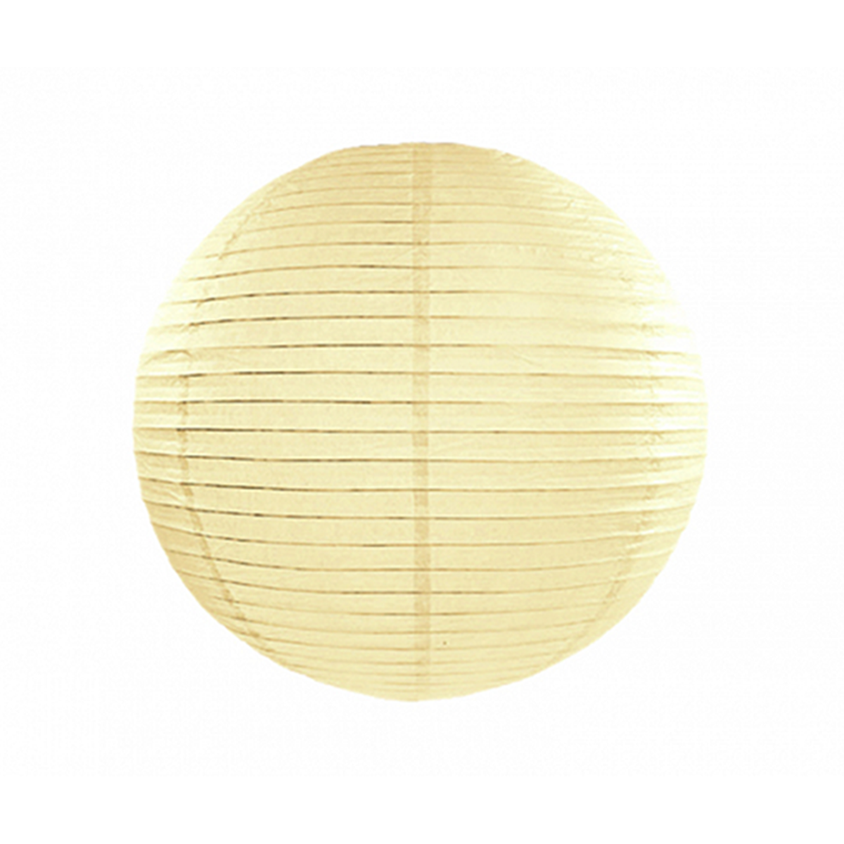 1 Lampion XL - Ø 35cm - Creme