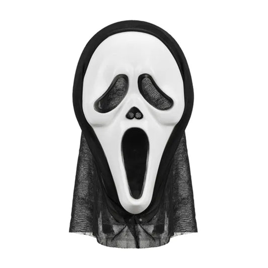 1 Halloween Maske mit Kapuze - Scream