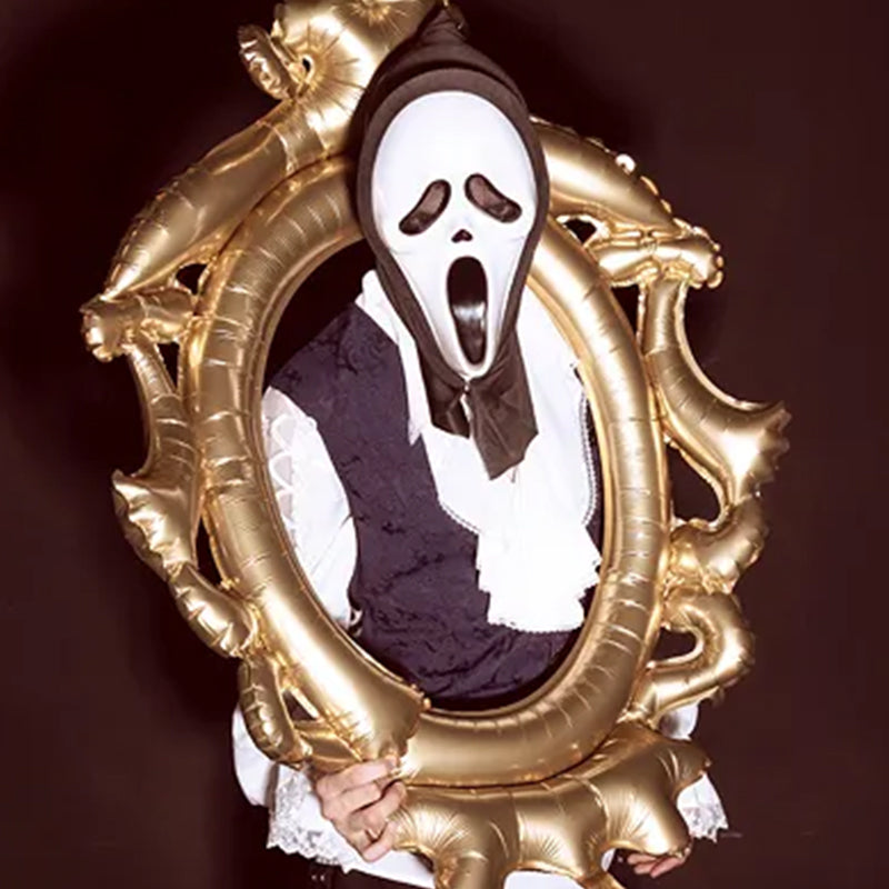 1 Halloween Maske mit Kapuze - Scream