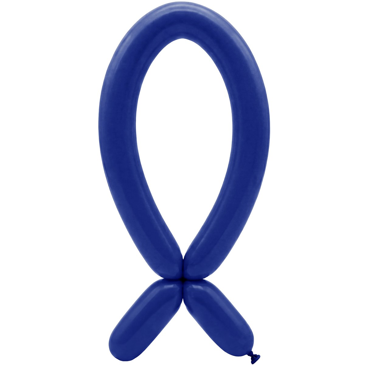50 Modelling Balloons - Nozzle up - 5x152cm -  Royal Blue