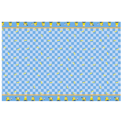 1 Papier-Tischdecke - Minions