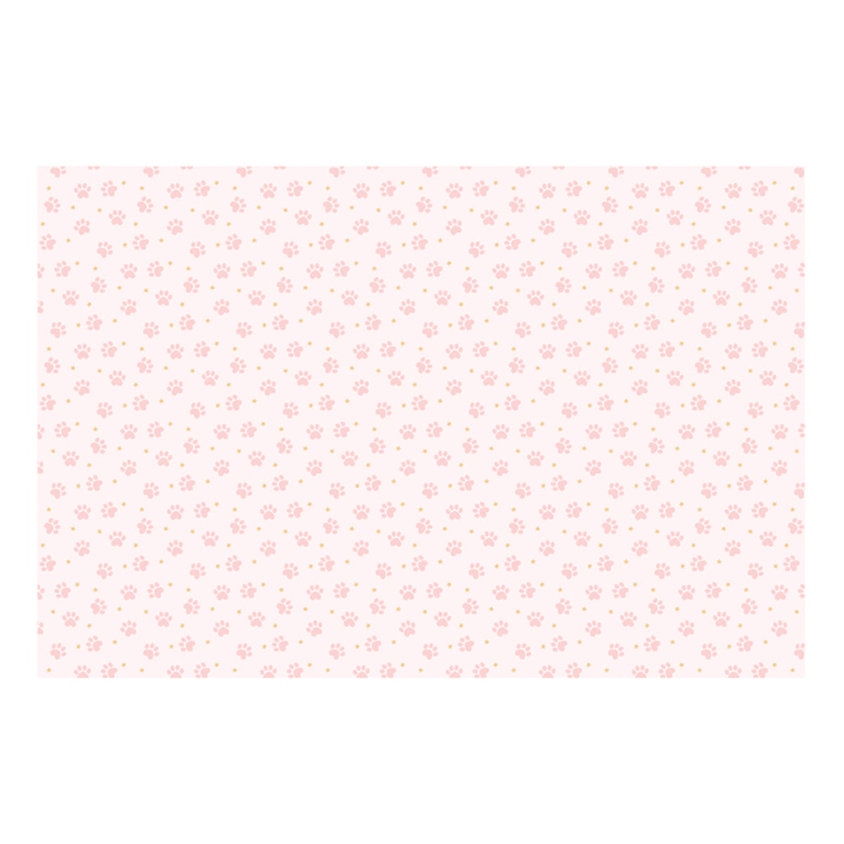 1 Papiertischdecke - Paws