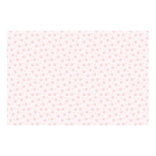 1 Papiertischdecke - Paws