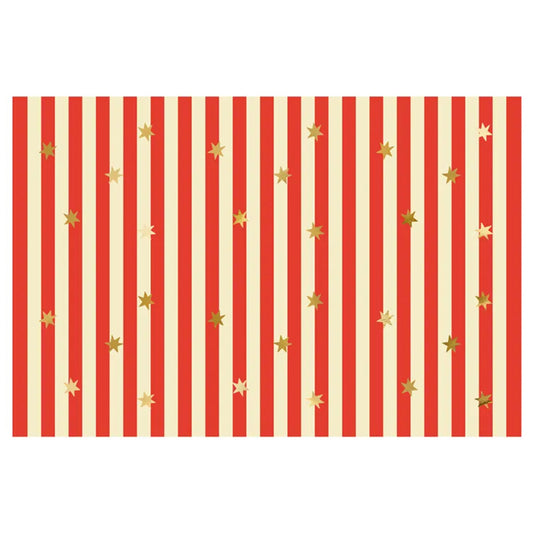 1 Papiertischdecke - Stars and Stripes