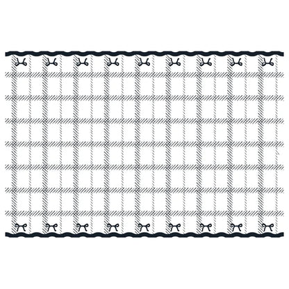 1 Papiertischdecke - Schleifen