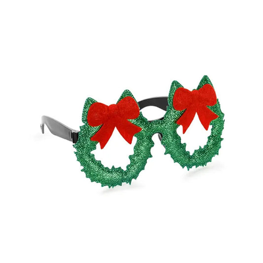 1 Weihnachtskranz - Brille