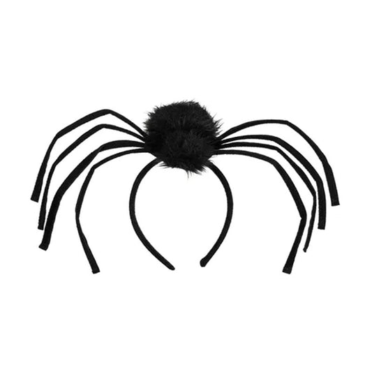 1 Spinnen-Haarband - Black