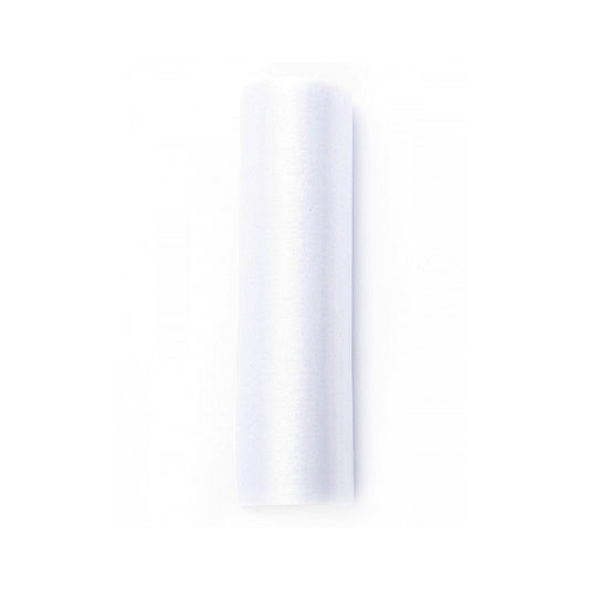 1 Organzastoff - 16cm - Weiß