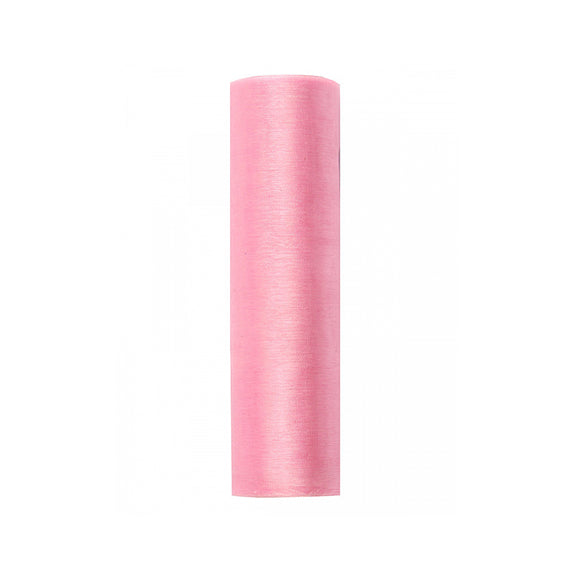 1 Organzastoff - 16cm - Rosa