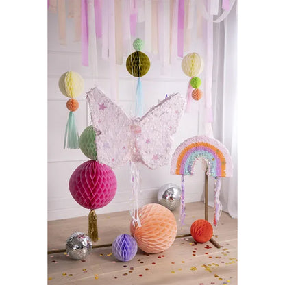 1 Faltbare Pinata - Schmetterling