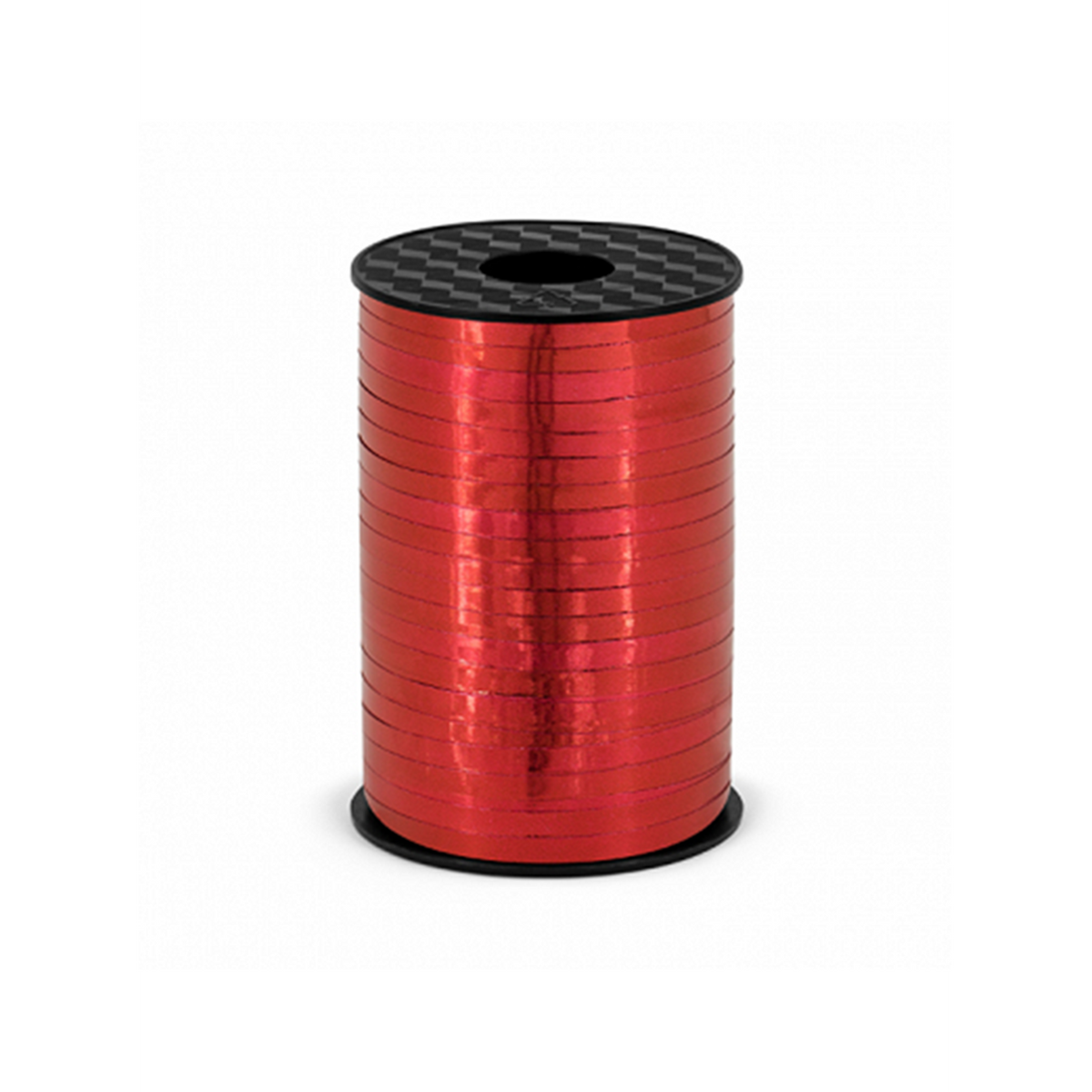 1 Ballonband - Metallic - Rot