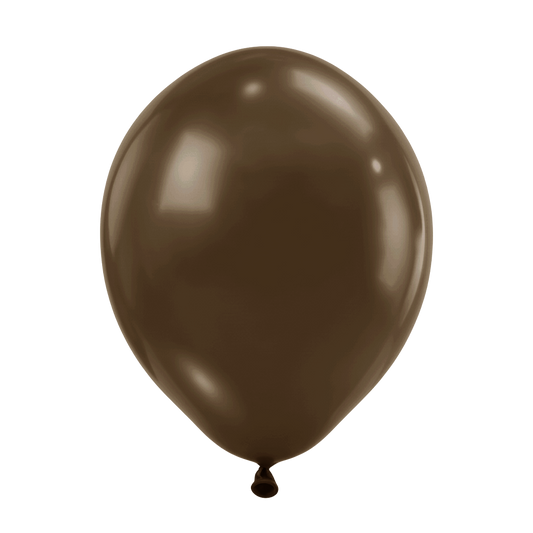50 Luftballons -  Ø30 cm - Chocolate Brown