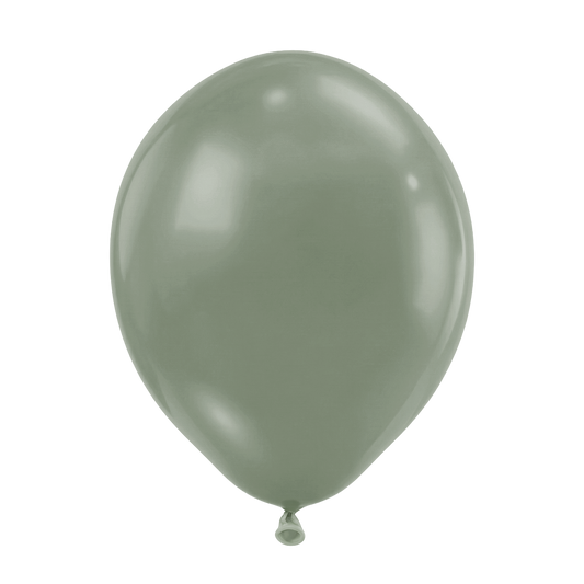 50 Luftballons -  Ø30 cm - Pastel Dusk Laurel Green