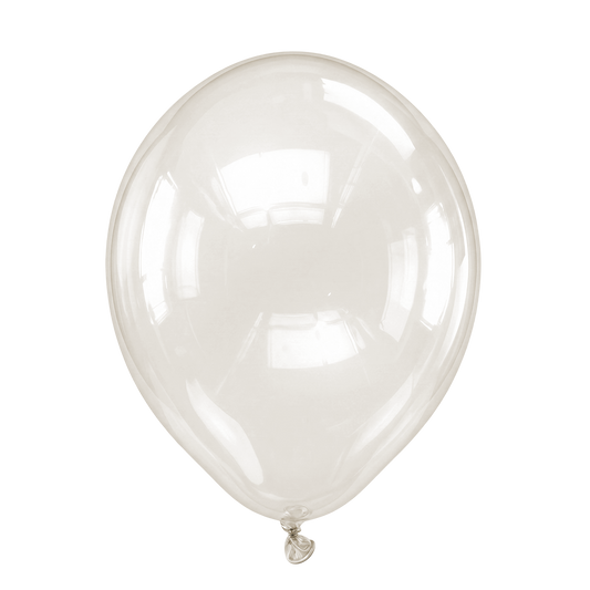 50 Luftballons -  Ø30 cm - Crystal - Clear