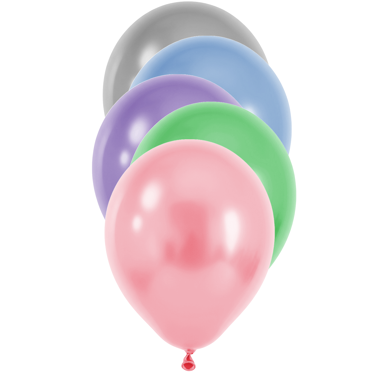 50 Luftballons -  Ø30 cm - Pearl Assorted