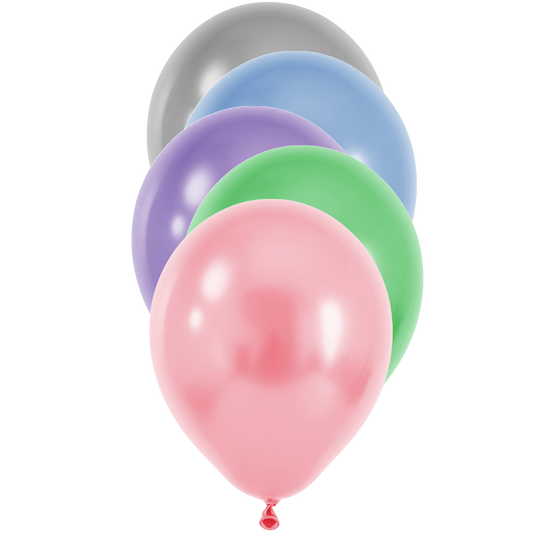 50 Luftballons -  Ø30 cm - Pearl Assorted