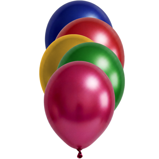 50 Luftballons -  Ø30 cm - Metallic Assorted