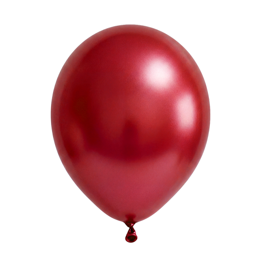 50 Luftballons -  Ø30 cm - Metallic Red