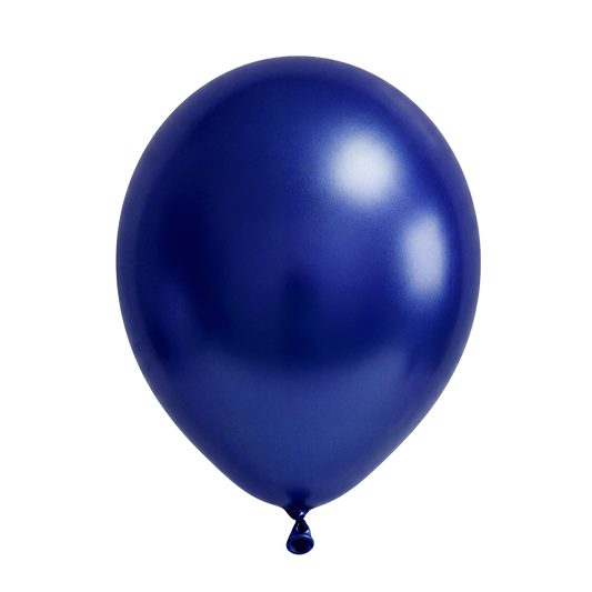 50 Luftballons -  Ø30 cm - Metallic Blue