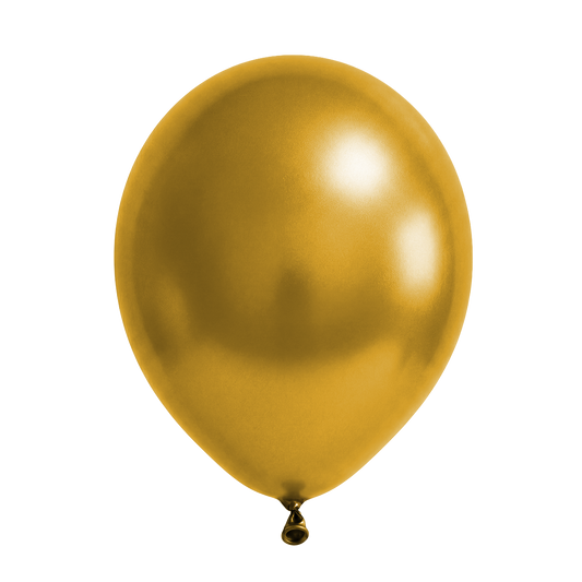50 Luftballons -  Ø30 cm - Metallic Gold