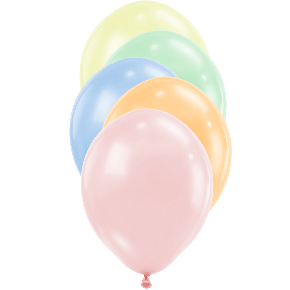 50 Luftballons -  Ø30 cm - Pastel Matte Assortment
