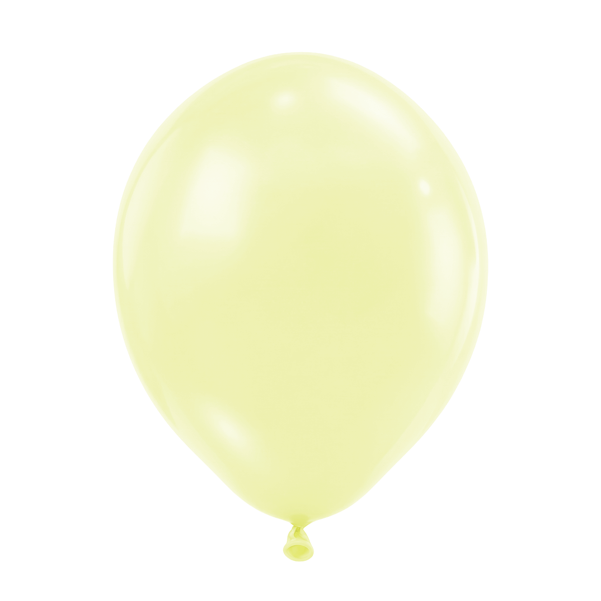 50 Luftballons -  Ø30 cm - Pastel Matte Yellow