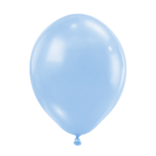 50 Luftballons -  Ø30 cm - Pastel Matte Blue
