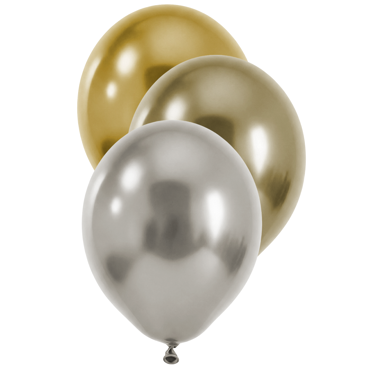 50 Luftballons -  Ø30 cm - Reflex - Luxury Assortment