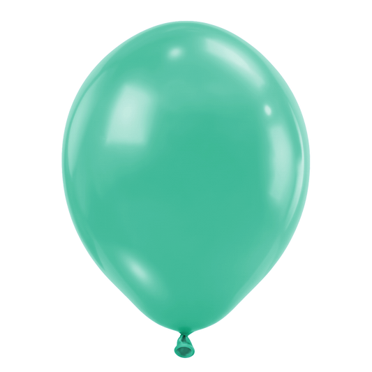 25 Luftballons -  Ø46 cm - Aquamarina